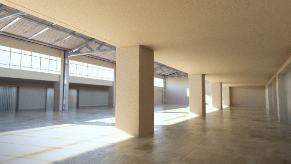 Factory interior