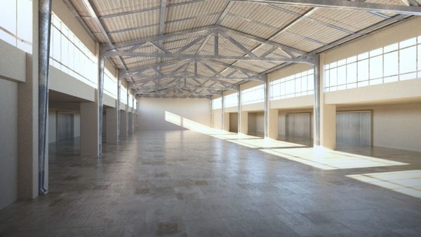 Factory interior