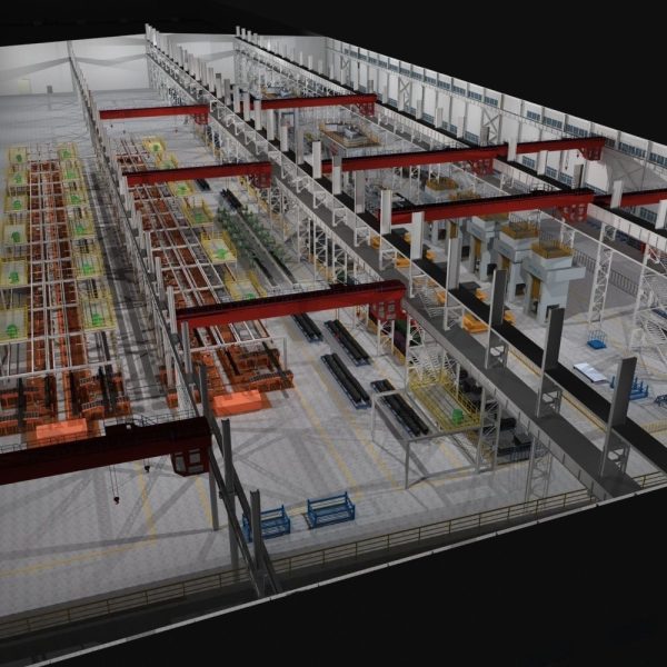 Factory Interrior Scene