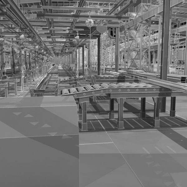 Factory Interrior Scene