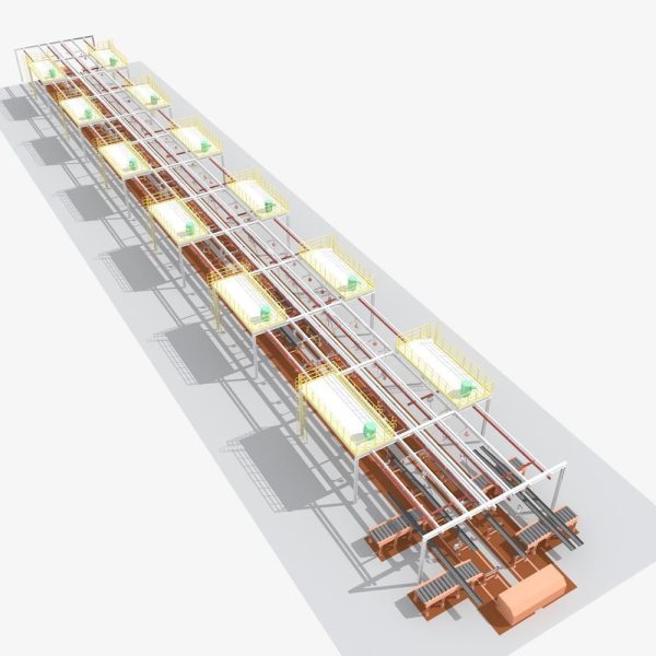 Factory Interrior Scene