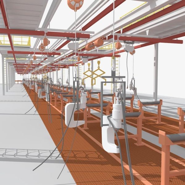 Factory Interrior Scene