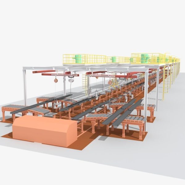 Factory Interrior Scene