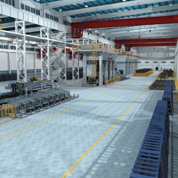 Factory Interrior Scene
