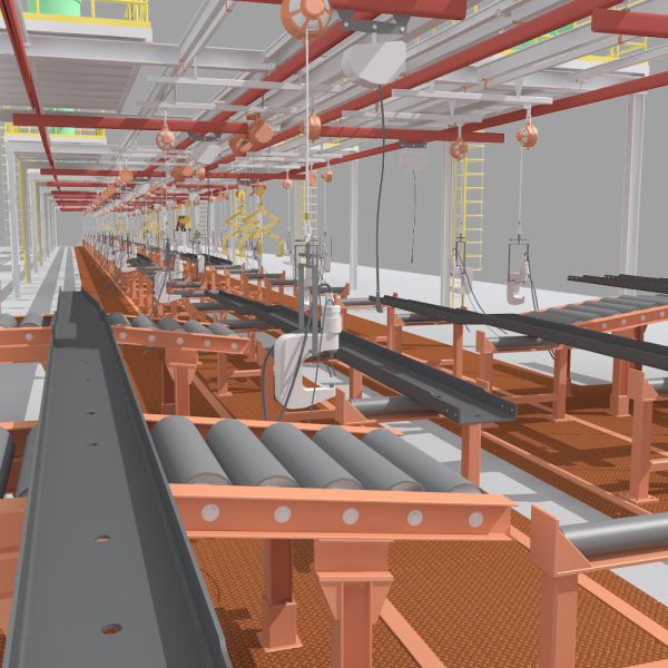 Factory Interrior Scene