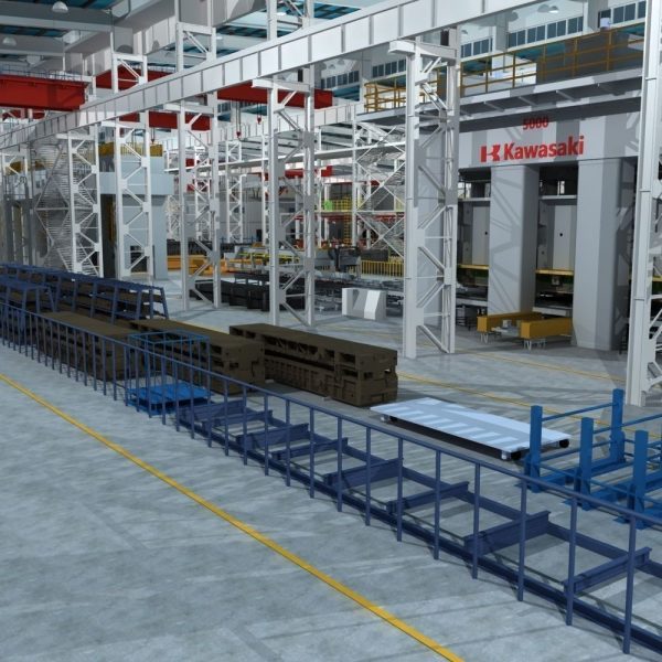 Factory Interrior Scene