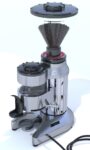 Faema e61 espresso machine and  FP Grinder with a coffee cup