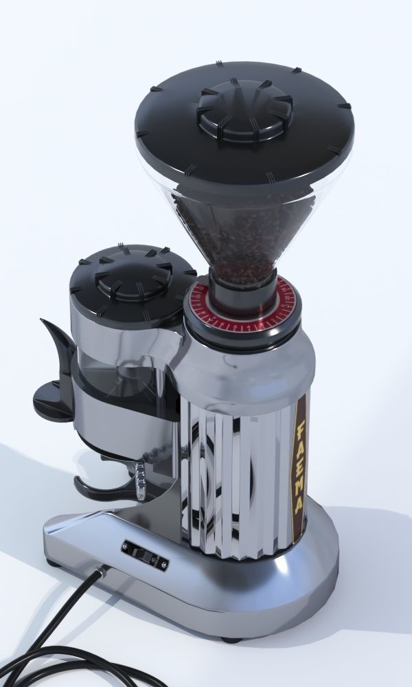 Faema e61 espresso machine and  FP Grinder with a coffee cup