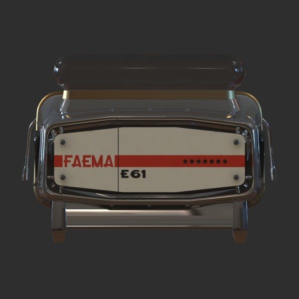 Faema e61 espresso machine and  FP Grinder with a coffee cup