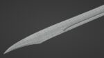 Falchion sword with Grossmesser handle
