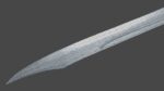 Falchion sword with Grossmesser handle