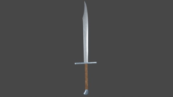 Falchion sword with Grossmesser handle