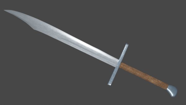 Falchion sword with Grossmesser handle