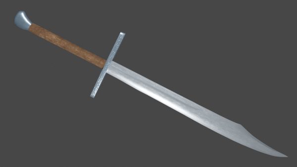 Falchion sword with Grossmesser handle