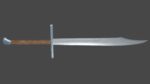 Falchion sword with Grossmesser handle