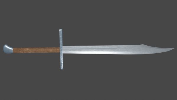 Falchion sword with Grossmesser handle