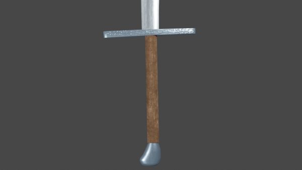 Falchion sword with Grossmesser handle