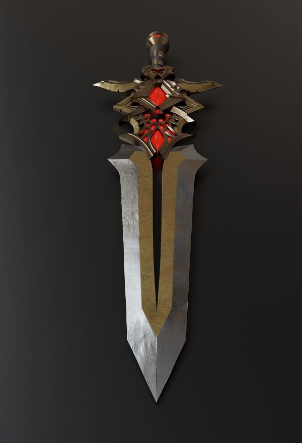 Fantasy combat short sword