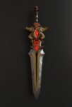 Fantasy combat short sword