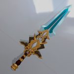 Fantasy combat short sword