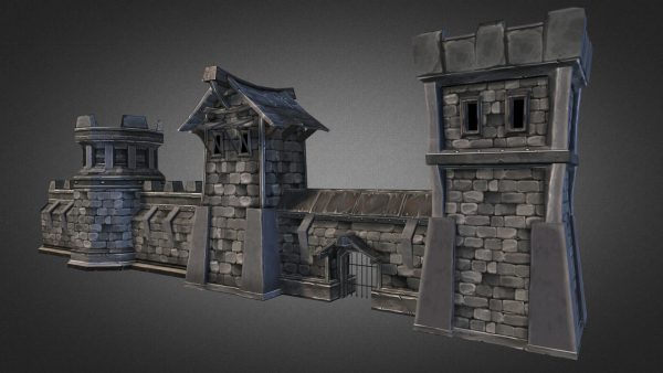 Fantasy Stone Castle Pack