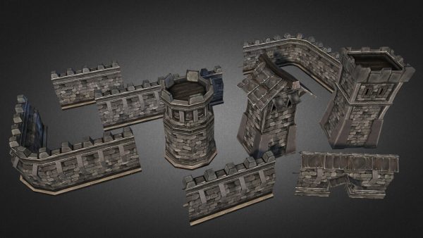Fantasy Stone Castle Pack