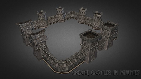 Fantasy Stone Castle Pack