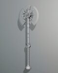 Fantasy style battle ax A1