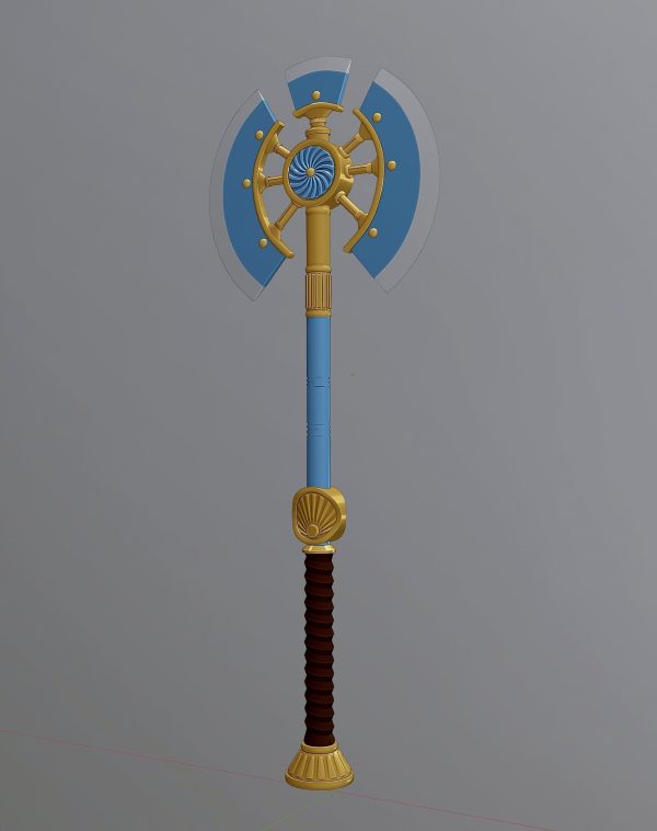 Fantasy style battle ax A1