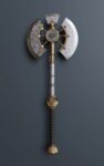 Fantasy style battle ax A1