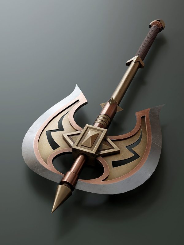 Fantasy style battle ax A2