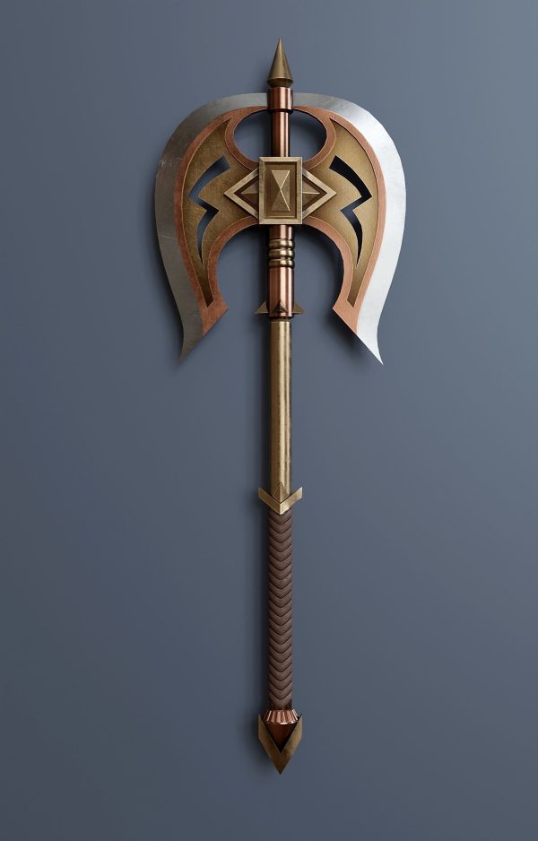 Fantasy style battle ax A2