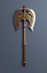 Fantasy style battle ax A2