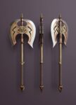 Fantasy style battle ax A2