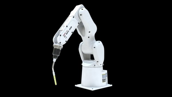 Fanuc LR MATE 200IB Cinema 4D Rigged Robotic Arm