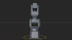 Fanuc LR MATE 200IB Cinema 4D Rigged Robotic Arm