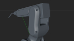 Fanuc LR MATE 200IB Cinema 4D Rigged Robotic Arm