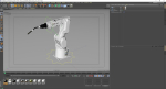 Fanuc LR MATE 200IB Cinema 4D Rigged Robotic Arm