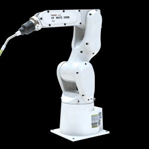 Fanuc LR MATE 200IB Cinema 4D Rigged Robotic Arm