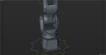 Fanuc LR MATE 200IB Cinema 4D Rigged Robotic Arm