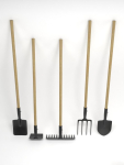 Farm tools PBR shovel fork rake spade hoe