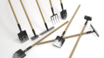 Farm tools PBR shovel fork rake spade hoe