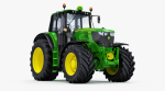 Farm Tractor John Deere 6195M