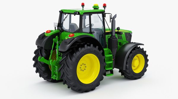 Farm Tractor John Deere 6195M