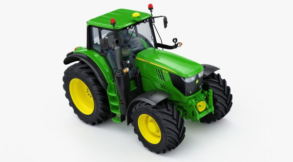 Farm Tractor John Deere 6195M