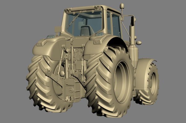 Farm Tractor John Deere 6195M