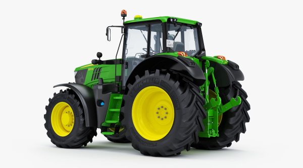 Farm Tractor John Deere 6195M