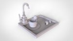 faucet kitchen sink