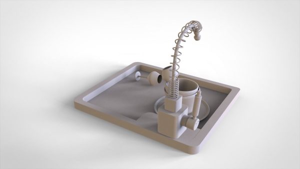 faucet kitchen sink