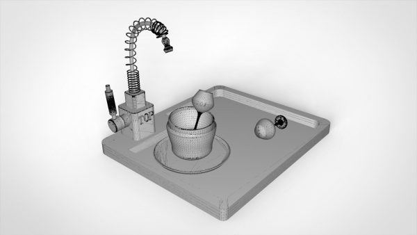 faucet kitchen sink